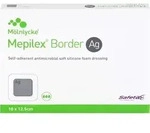 MEPILEX Border Ag Schaumverb.10x12,5 cm steril 5 St.