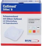 CUTIMED Siltec B Schaumverb.12,5x12,5 cm m.Haftr. 12 St.