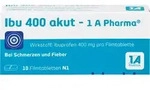 IBU 400 akut-1A Pharma Filmtabletten 10 St.