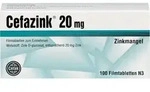 CEFAZINK 20 mg Filmtabletten 100 St.
