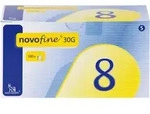 NOVOFINE Nadeln 30 G 8 mm 100 St.