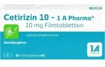 CETIRIZIN 10-1A Pharma Filmtabletten 50 St.