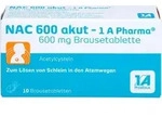 NAC 600 akut-1A Pharma Brausetabletten 10 St.