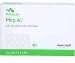 MEPITEL Silikon Netzverband 5x7 cm steril 5 St.