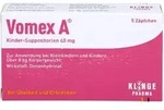 VOMEX A Kinder-Suppositorien 40 mg 5 St.