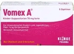 VOMEX A Kinder-Suppositorien 70 mg forte 5 St.