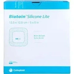 BIATAIN Silicone Lite Schaumverband 12,5x12,5 cm 10 St.