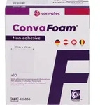 CONVAFOAM Schaumverband nicht-adh&auml;siv 10x10 cm 10 St.