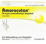 AMOROCUTAN 50 mg/ml wirkstoffhaltiger Nagellack 3 ml