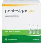 PANTOVIGAR vital Kapseln mit N&auml;hrstoffen f&uuml;r Haare 180 St.
