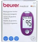 BEURER GL44 Blutzuckermessger&auml;t mg/dl lila 1 St.