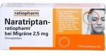 NARATRIPTAN-ratiopharm bei Migr&auml;ne Filmtabletten 2 St.