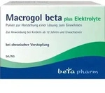 MACROGOL beta plus Elektrolyte Plv.z.H.e.L.z.Einn. 50 St.