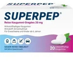 SUPERPEP Reise Kaugummi Dragees 20 mg 20 St.