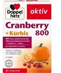 DOPPELHERZ Cranberry+K&uuml;rbis Kapseln 30 St.