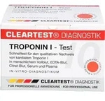 TROPONIN Infarkt Test Cleartest 10 St.