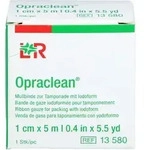 OPRACLEAN Mullbinde z.Tampon.m.Jodoform 1 cmx5 m 1 St.