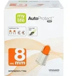 MYLIFE AutoProtect PRO Sich.-Pen-Nadeln 8 mm 29 G 100 St.