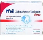 PFEIL Zahnschmerz-Tabletten forte Filmtabletten 10 St.