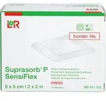 SUPRASORB P SensiFlex border lite 5x5cm 10 St.