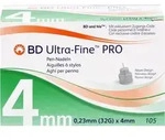 BD ULTRA-FINE PRO Pen-Nadeln 4 mm 32 G 0,23 mm 105 St.