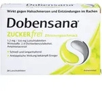 DOBENSANA zuckerfrei Zitronengesc.1,2mg/0,6mg Lut. 24 St.