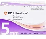 BD ULTRA-FINE Pen-Nadeln 5 mm 31 G 0,25 mm 105 St.