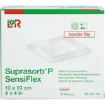 SUPRASORB P SensiFlex border lite 10x10cm 10 St.