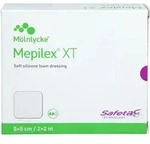 MEPILEX XT 5x5 cm Schaumverband 5 St.