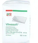 VLIWASOFT Vlieskompressen unsteril 7,5x7,5 cm 4l. 100 St.
