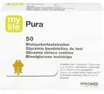 MYLIFE Pura Blutzucker Teststreifen 50 St.