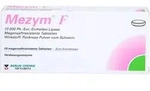 MEZYM F magensaftresistente Tabletten 20 St.