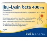 IBU-LYSIN beta 400 mg Filmtabletten 10 St.