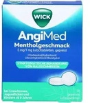 WICK AngiMed Mentholgeschmack 5 mg/1 mg Lutschtab. 24 St.
