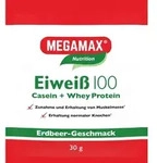 EIWEISS 100 Erdbeer Megamax Pulver 30 g