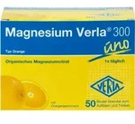 MAGNESIUM VERLA 300 Orange Granulat 50 St.