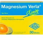 MAGNESIUM VERLA direkt Citrus Granulat 30 St.