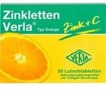 ZINKLETTEN Verla Orange Lutschtabletten 50 St.