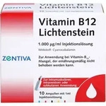 VITAMIN B12 1.000 &mu;g Lichtenstein Ampullen 10 ml