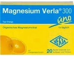 MAGNESIUM VERLA 300 Orange Granulat 20 St.