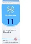 BIOCHEMIE DHU 11 Silicea D 12 Tabletten 80 St.