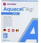 AQUACEL Ag+ Extra 10x10 cm Kompressen 10 St.