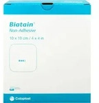 BIATAIN Schaumverband 10x10 cm nicht haftend 10 St.