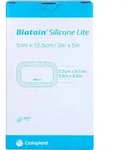 BIATAIN Silicone Lite Schaumverband 5x12,5 cm 5 St.
