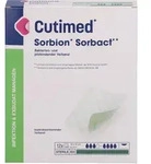 CUTIMED Sorbion Sorbact Wundauflage 10x10 cm 12 St.
