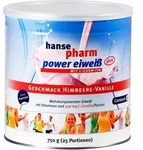 HANSEPHARM Power Eiwei&szlig; plus Himbeere-Vanille Plv. 750 g