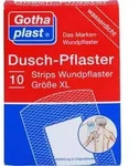 GOTHAPLAST Duschpflaster XL 48x70 mm 10 St.