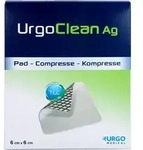 URGOCLEAN Ag Kompressen 6x6 cm steril 10 St.