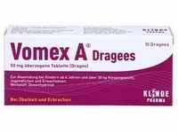 VOMEX A Dragees 50 mg überzogene Tabletten 10 St.