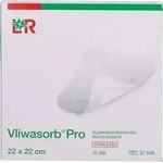 VLIWASORB Pro superabsorb.Komp.steril 22x22 cm 10 St.